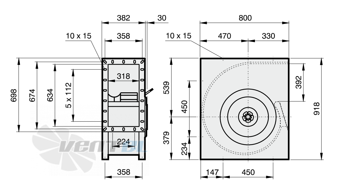 Rosenberg EHAD 500-4 - описание, технические характеристики, графики